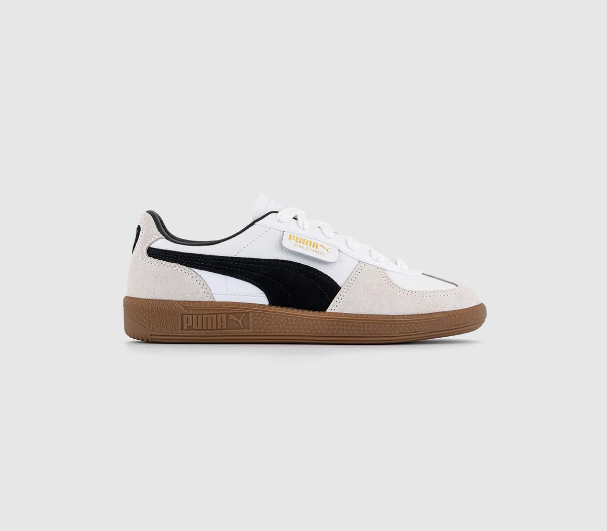  Puma Palermo Puma White Vapor Gray Uk Size 5