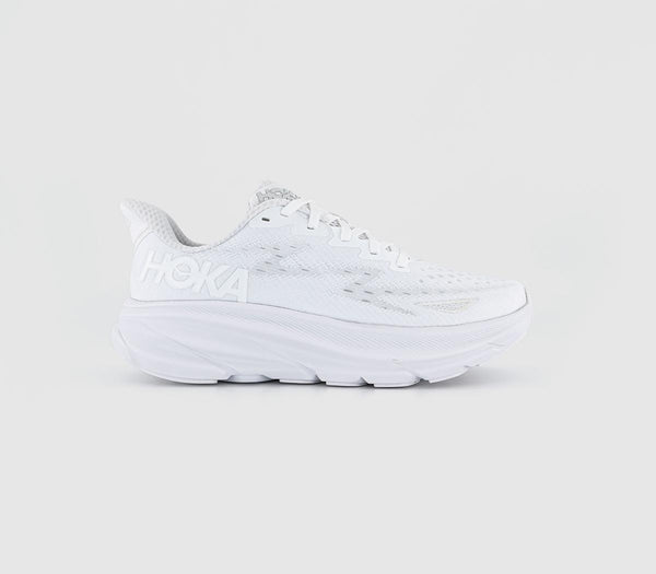  Hoka Clifton 9 White White F Uk Size 5