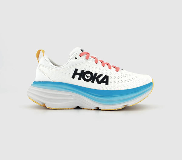 Womens Hoka Bondi 8 Blanc De Blanc F Uk Size 4