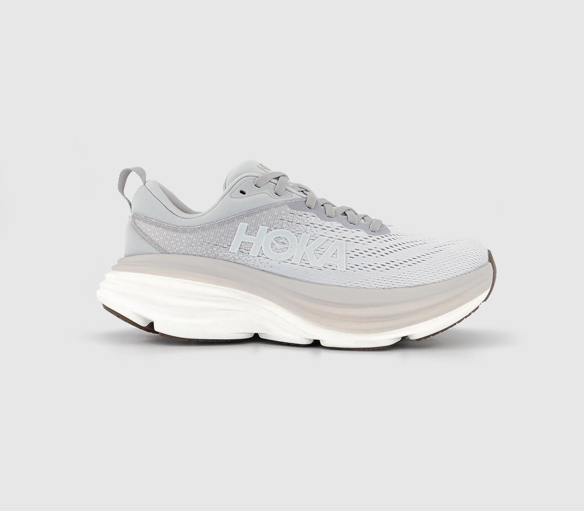 Hoka Bondi 8 Trainers Lunar Rock Nimbus Cloud F