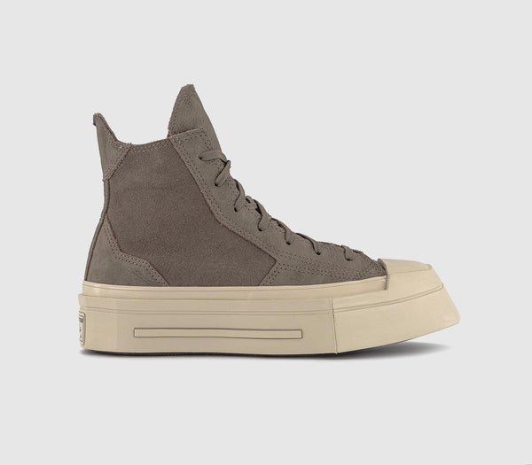靴 02-60 CONVERSE Chuck Taylor CT70 Converse CT70 De Luxe Squared Classic Taupe Miso Glaze Egret