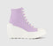 Converse Chuck 70 De Luxe Wedge Stardust Lilac Egret Black