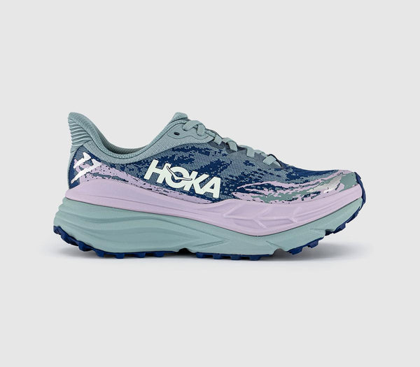 HOKA Stinson 7 Trainers Rosemary Fragrant Lilac F