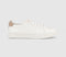 Office Famed Lace Up Cup Sole White