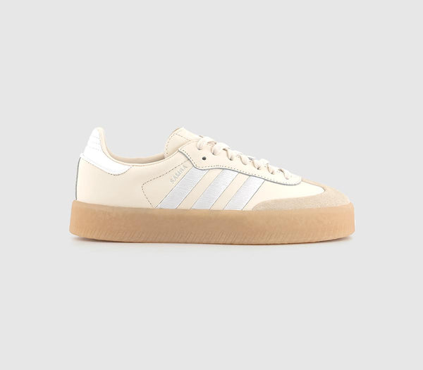 adidas Sambae Wonder White White Silver Met Uk Size 9