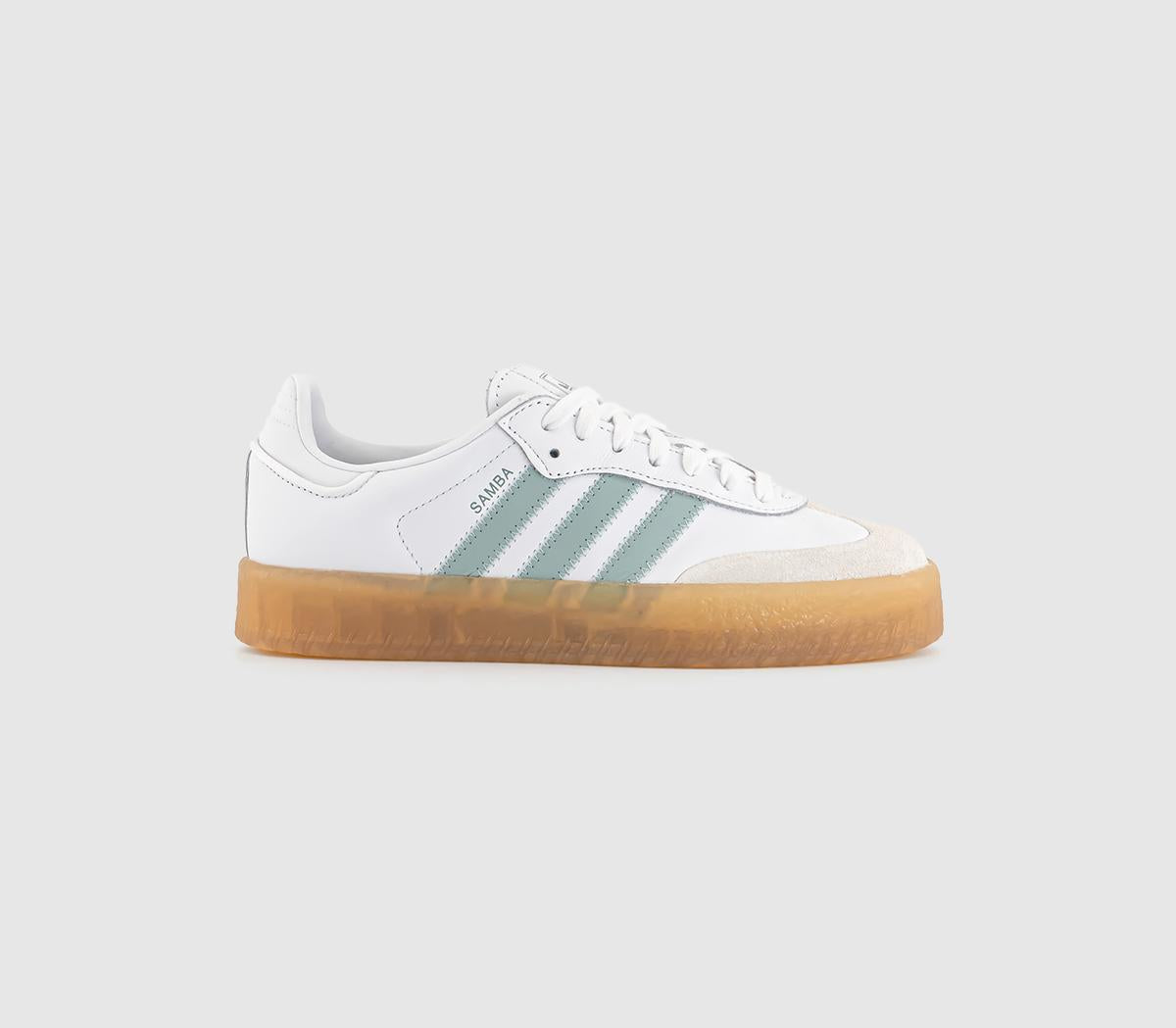 adidas Sambae Trainers White Wonder Blue Offwhite