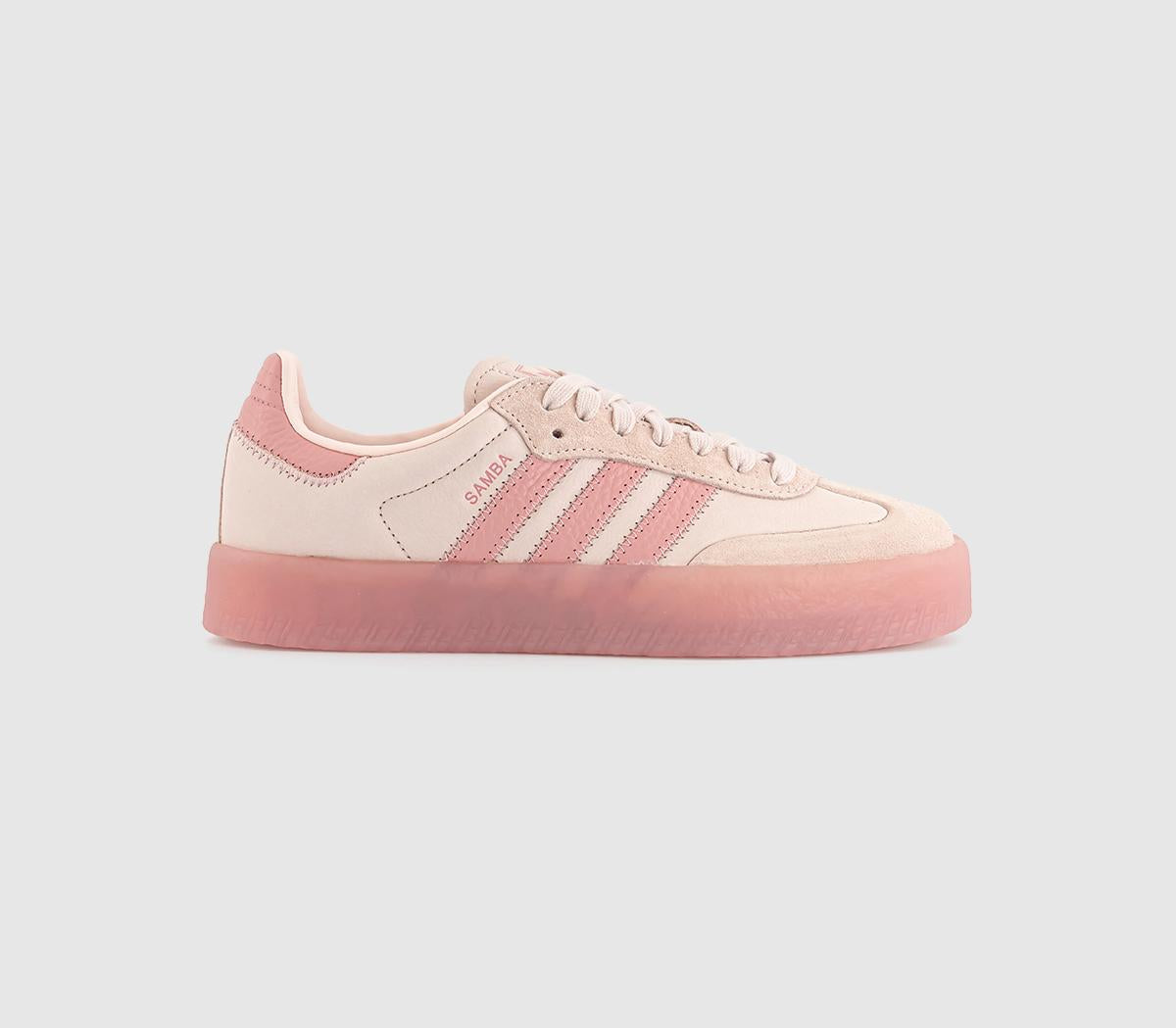  adidas Sambae Trainers Wonder Quartz Wonder Mauve Wonder Mauve Uk Size 5