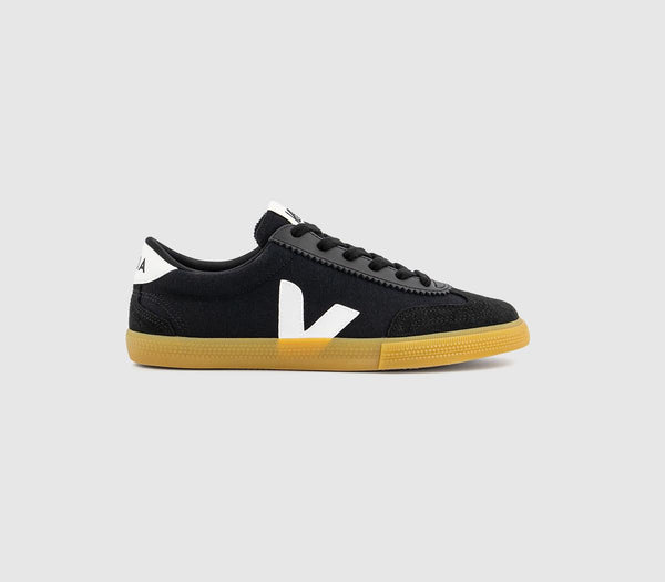 Veja Volley Trainers Black White Natural F