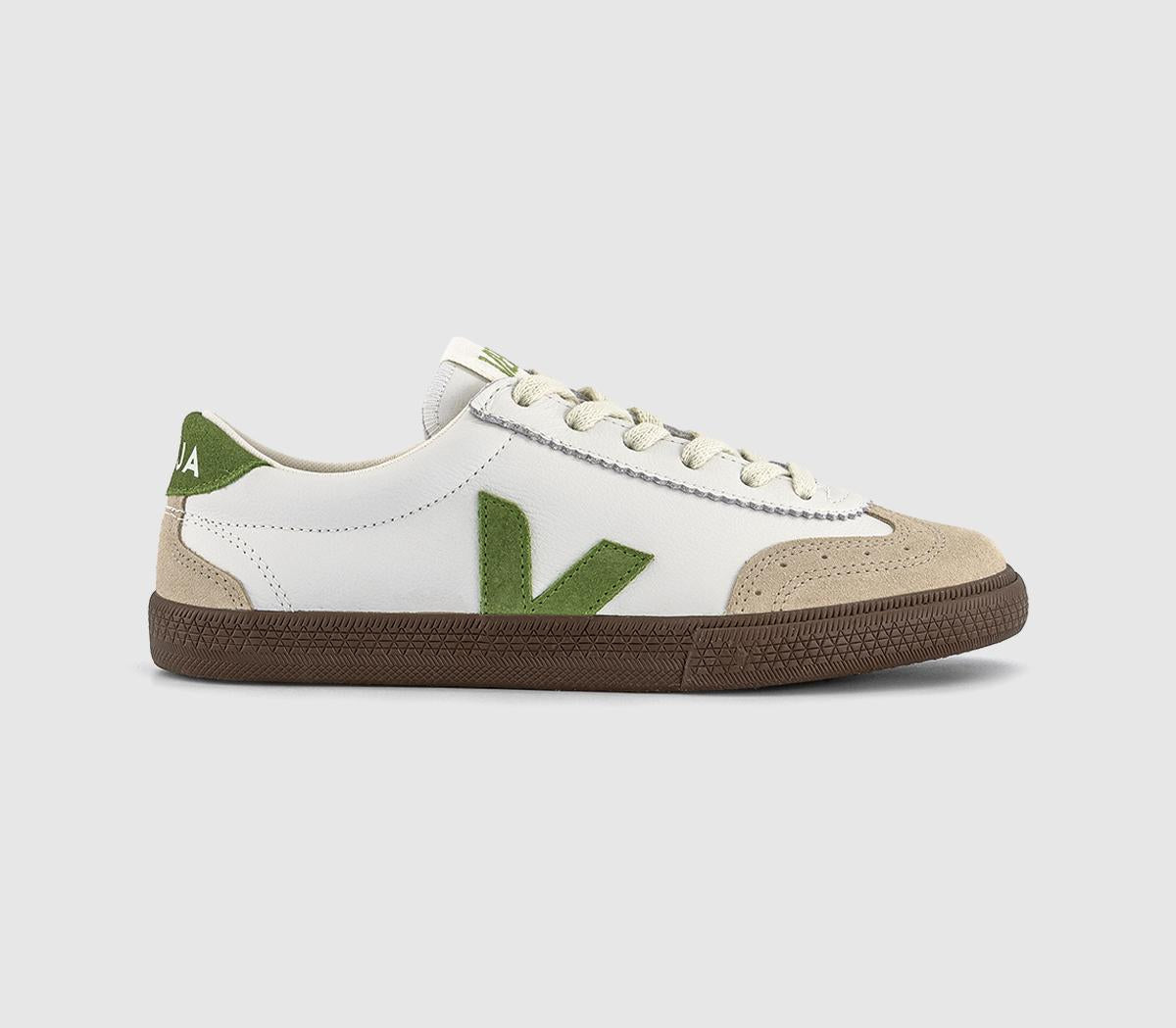 VEJA Volley Trainers White Kiwi Bark F