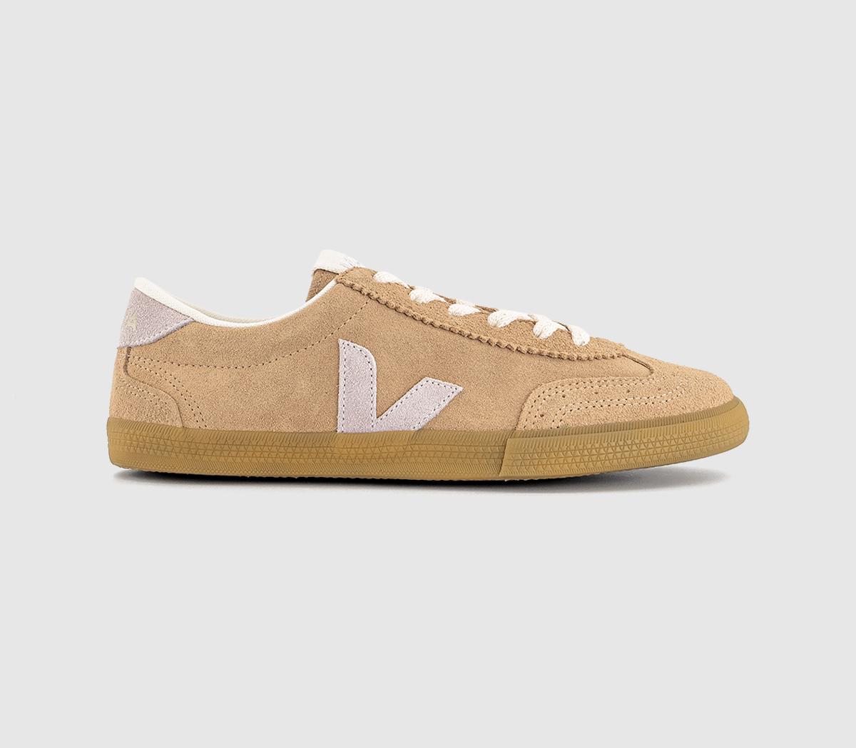 VEJA Volley Trainers Desert Parme Natural F