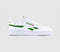 Reebok Club C Revenge White White Green Uk Size 5