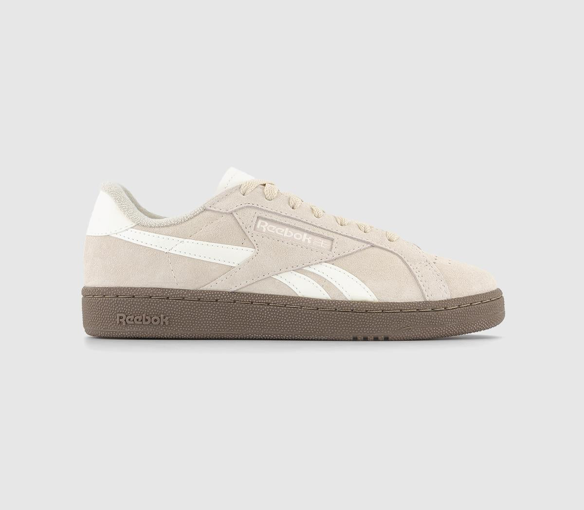 Odd sizes - Mens Reebok Club C Revenge Stucco Chalk Gum Uk Sizes Right 10/Left 9