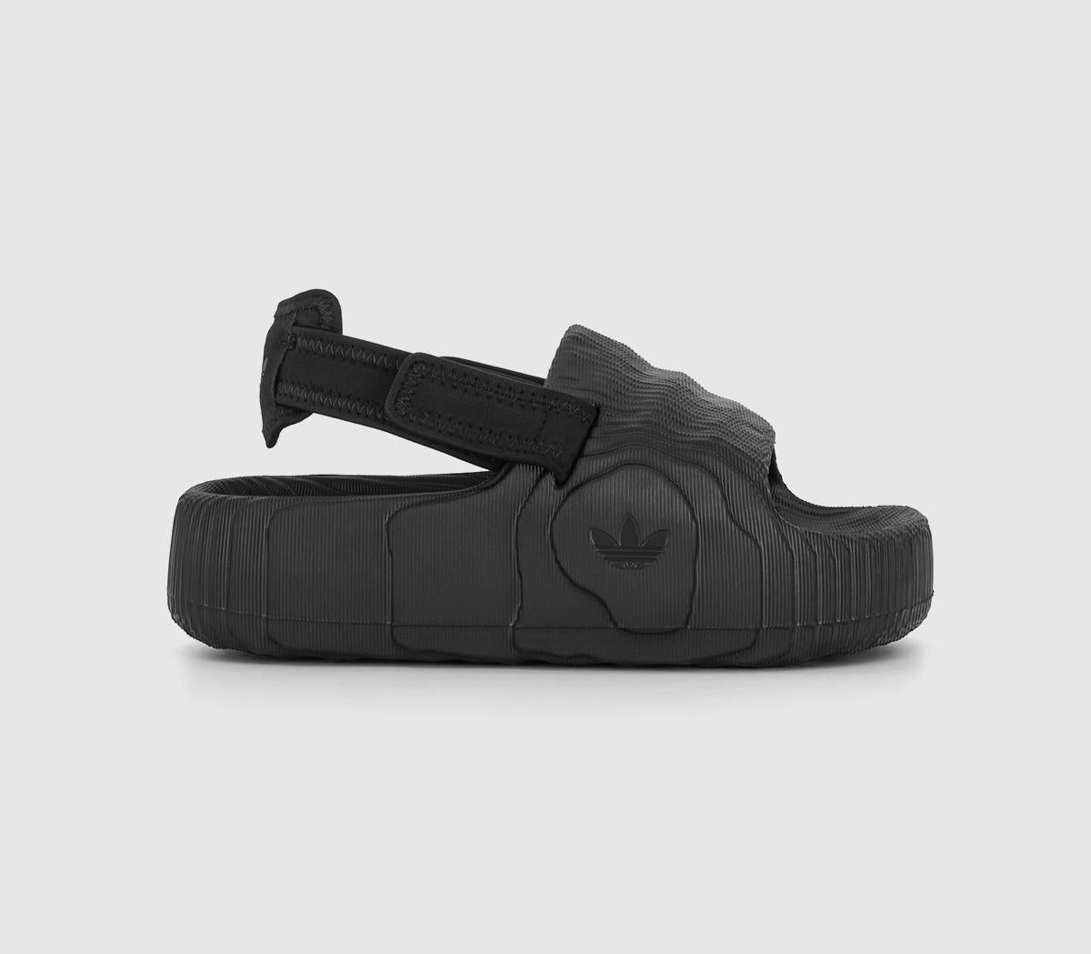 adidas Adilette 22 Xlg Black Black Black