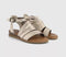 Womens Blowfish Malibu Balana Sandals Cloud Metallic