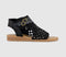 Womens Blowfish Malibu Anuella Black Draped Micro - OFFCUTS SHOES by OFFICE