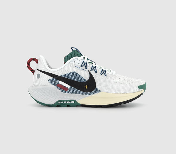 Nike Reactx Pegasus Trail 5 Trainers White Black Court Blue Cedar