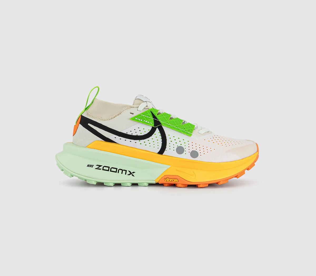 Nike Zegama Trail 2 Trainers Summit White Black Laser Orange