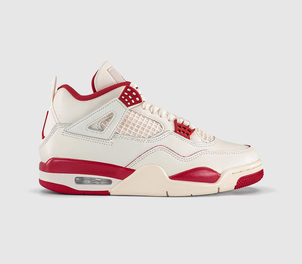 Jordan Air Jordan 4 Retro 'Love Letter' Pale Ivory Sierra Red Tough Red