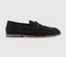 Mens Office Crown Woven Loafers Black Uk Size 7