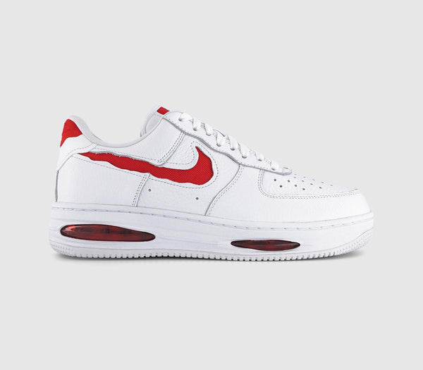 Nike Air Force 1 Low Evo White University Red Summit White