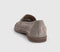 Mens OFFICE Clapham Tassel Woven Loafers Stone Suede