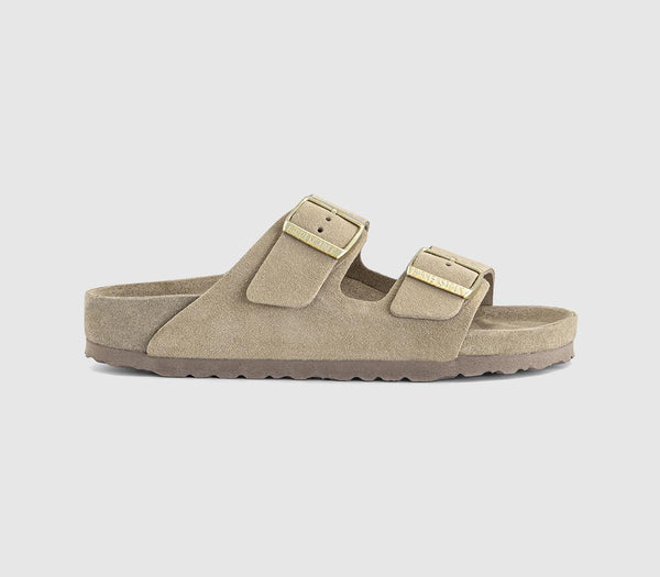 Womens BIRKENSTOCK Arizona Exquisite Sandals Taupe Exq All Over