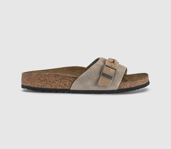 Womens BIRKENSTOCK Oita Sandals Taupe Braided
