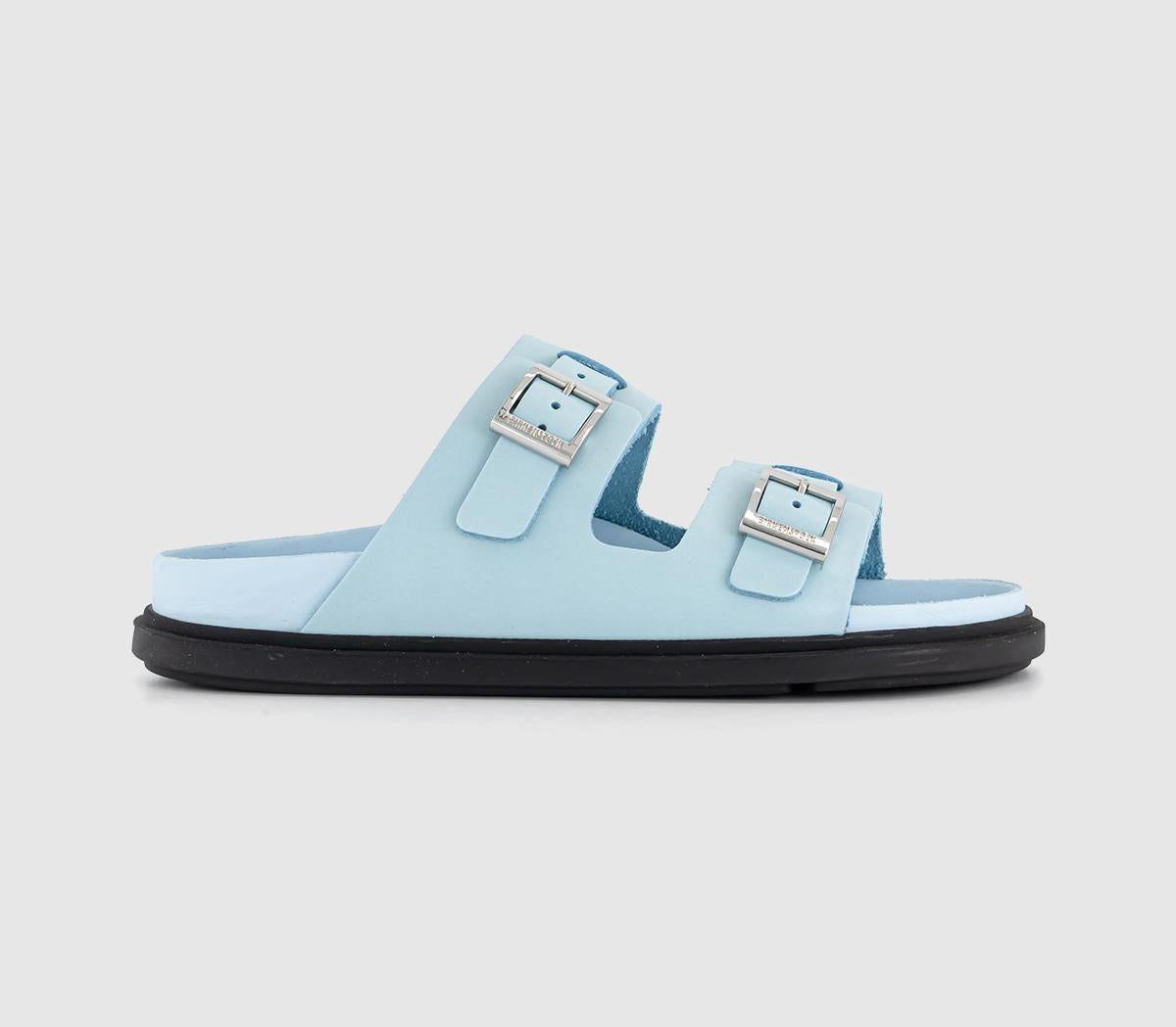 Womens BIRKENSTOCK St Barths Exquisite Sandals Mineral Blue