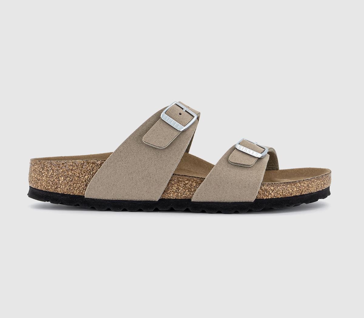 Womens Birkenstock Sydney Grey Taupe