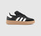 adidas Samba XLG Trainers Black White Gum