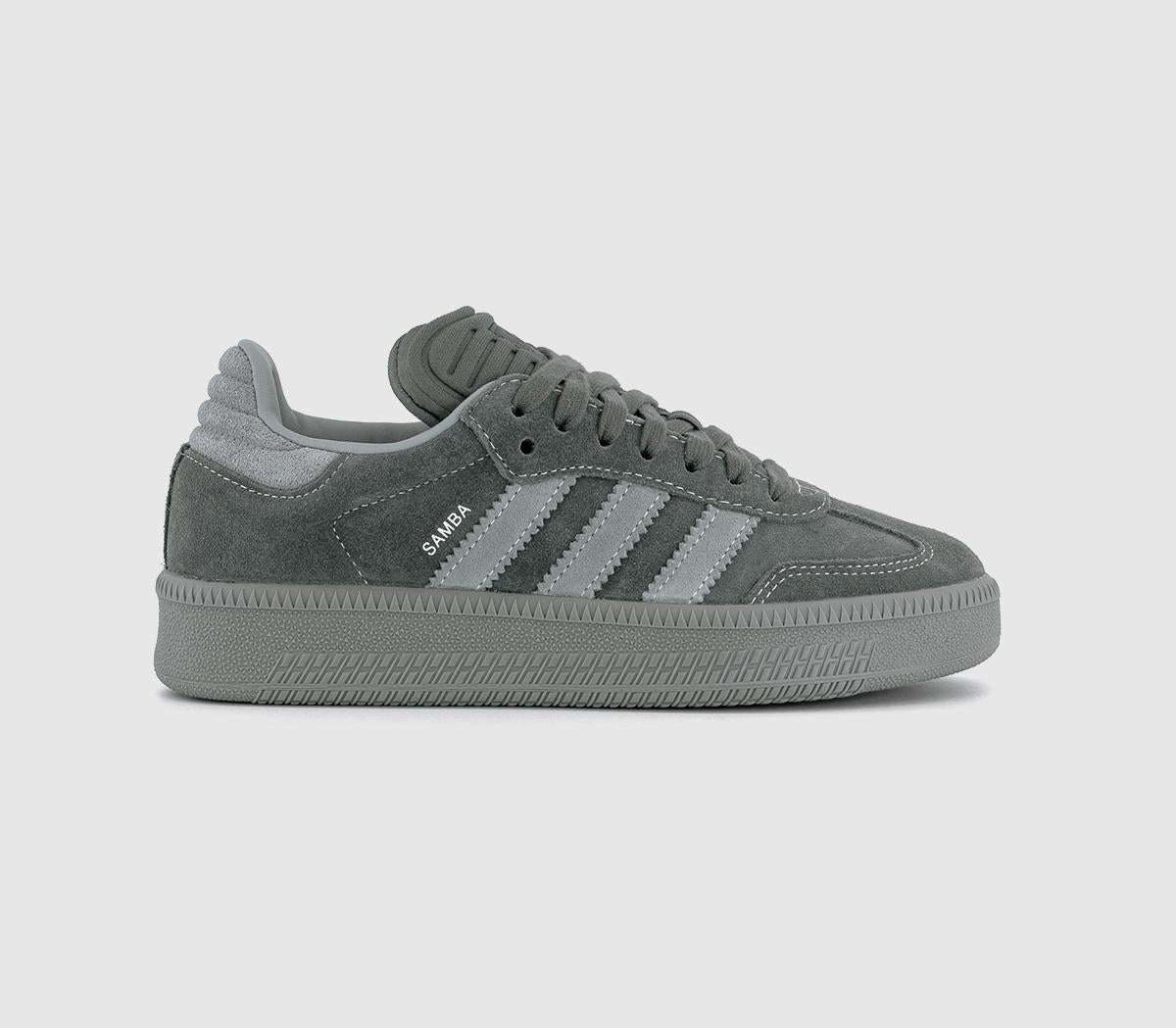 adidas Samba XLG Trainers Carbon Grey Grey