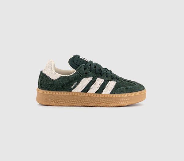 adidas Samba XLG Trainers Shadow Green Chalk White Gum