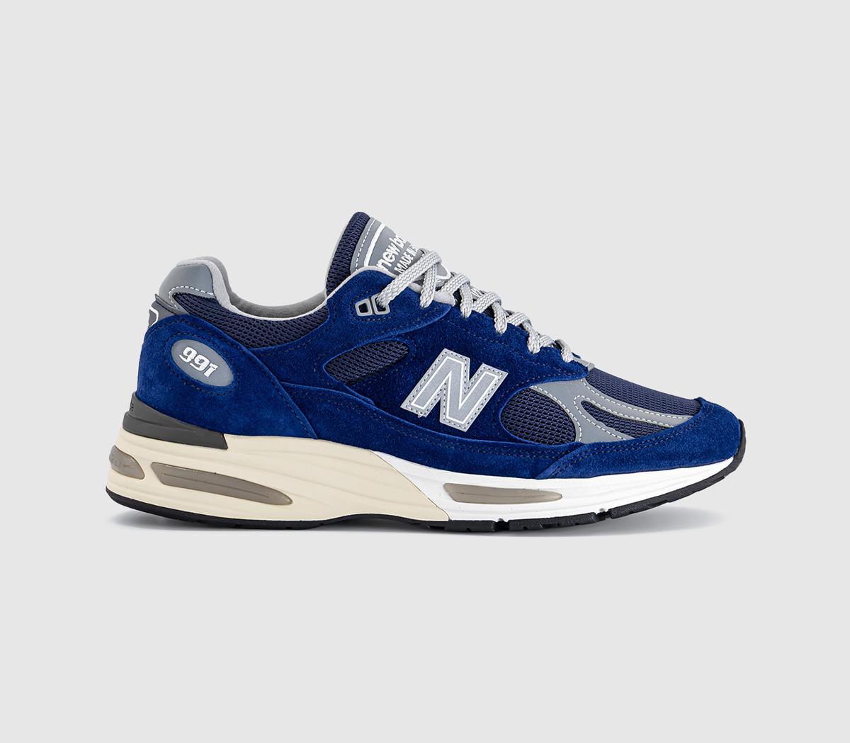 New Balance 991V2 Made in UK Trainers Limoges Pageant Blue
