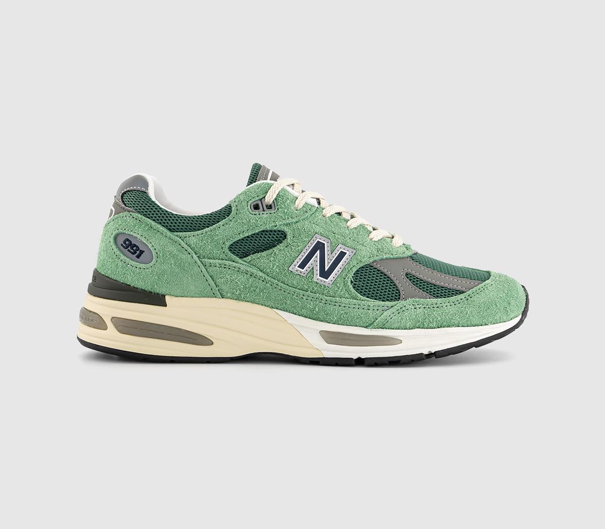 New Balance 991V2 'Made in UK' Trainers Mineral Green UK Size 8