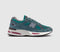 Mens New Balance 991V2 Porcelain Green Trooper Silver UK Size 7.5