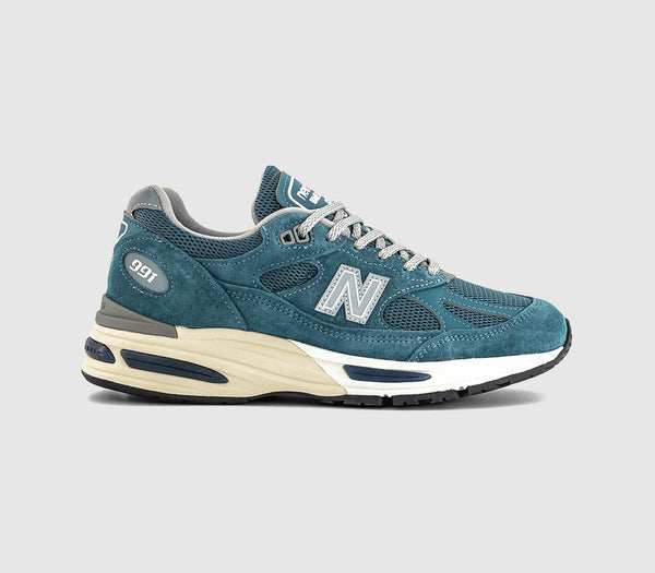 Mens New Balance 991V2 Made In Uk Trainers Tapestry Uk Size 7