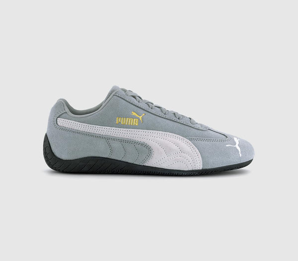 Mens Puma Speedcat Og Trainers Cool Mid Grey White Uk Size 6