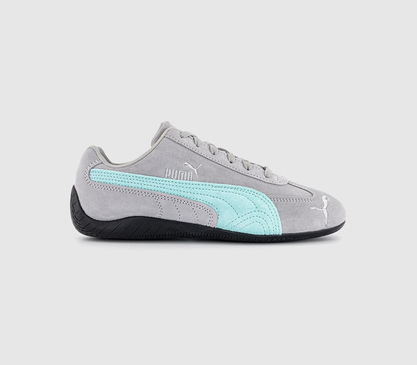  Puma Peedcat Og Trainers Os Grey Echo Electric Peppermint Uk Size 4.5