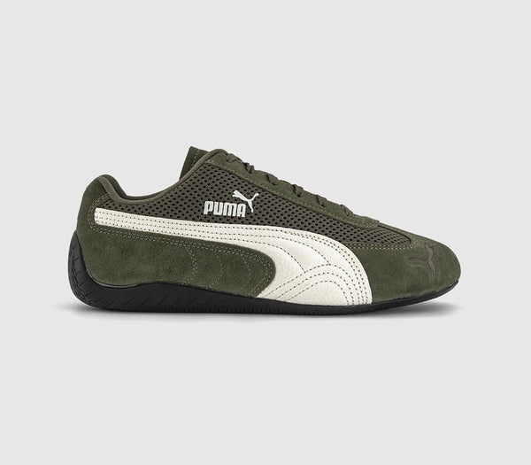 PUMA Speedcat Og Trainers Mesh Loden Green Warm White