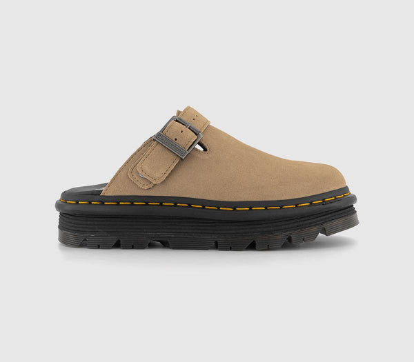 Womens Dr. Martens Zebzag Mule Savannah Tan