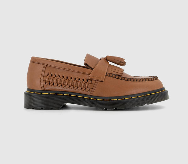 Mens Dr. Martens Adrian Woven British Tan – OFFCUTS SHOES by OFFICE