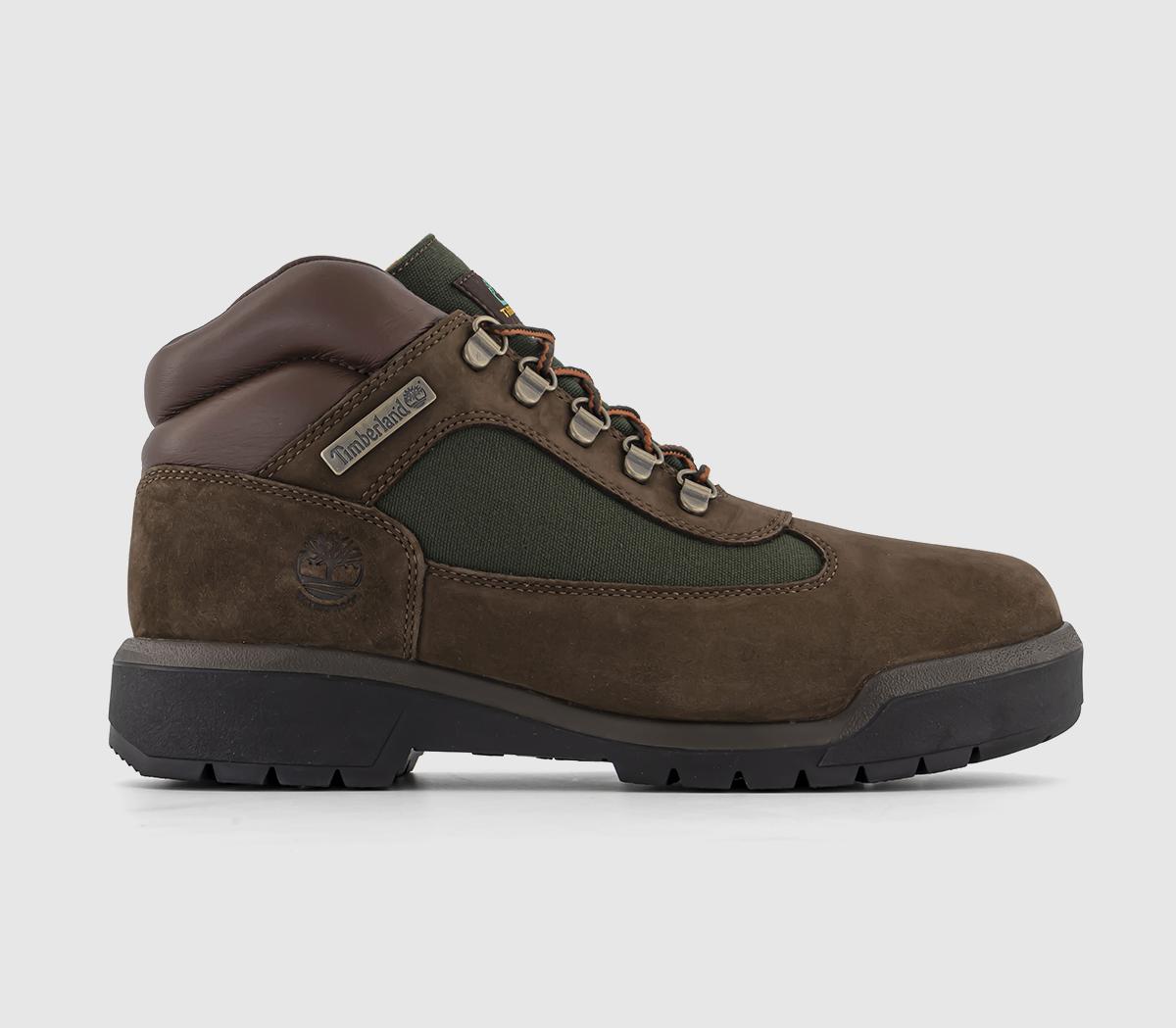 Mens Timberland Field Boot Mid Lace Up Beef And Broccoli