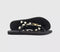 Womens Havaianas Slim Stylish Flip Flops Black