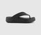 Womens Crocs Getaway Platform Flip Flops Black - OFFCUTS SHOES by OFFICE