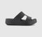 Odd Sizes - Womens Crocs Getaway H Strap Black - UK Sizes Right 7/Left 6