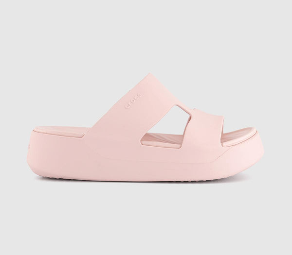 Womens Crocs Getaway H Strap Sandals Quartz