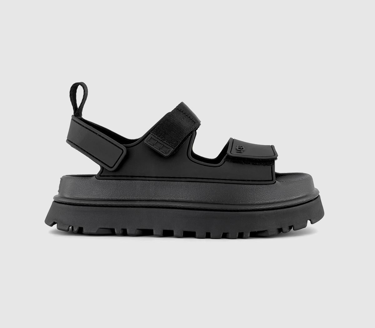 Womens UGG Goldenglow Sandals Black