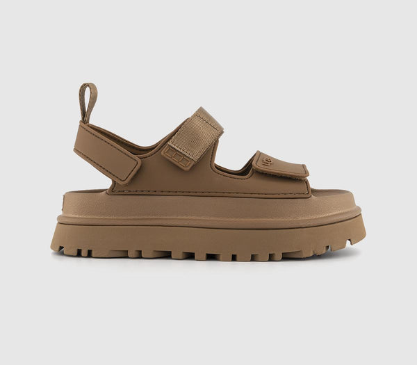 Womens UGG Goldenglow Sandals Bison Brown - OFFCUTS SHOES by OFFICE