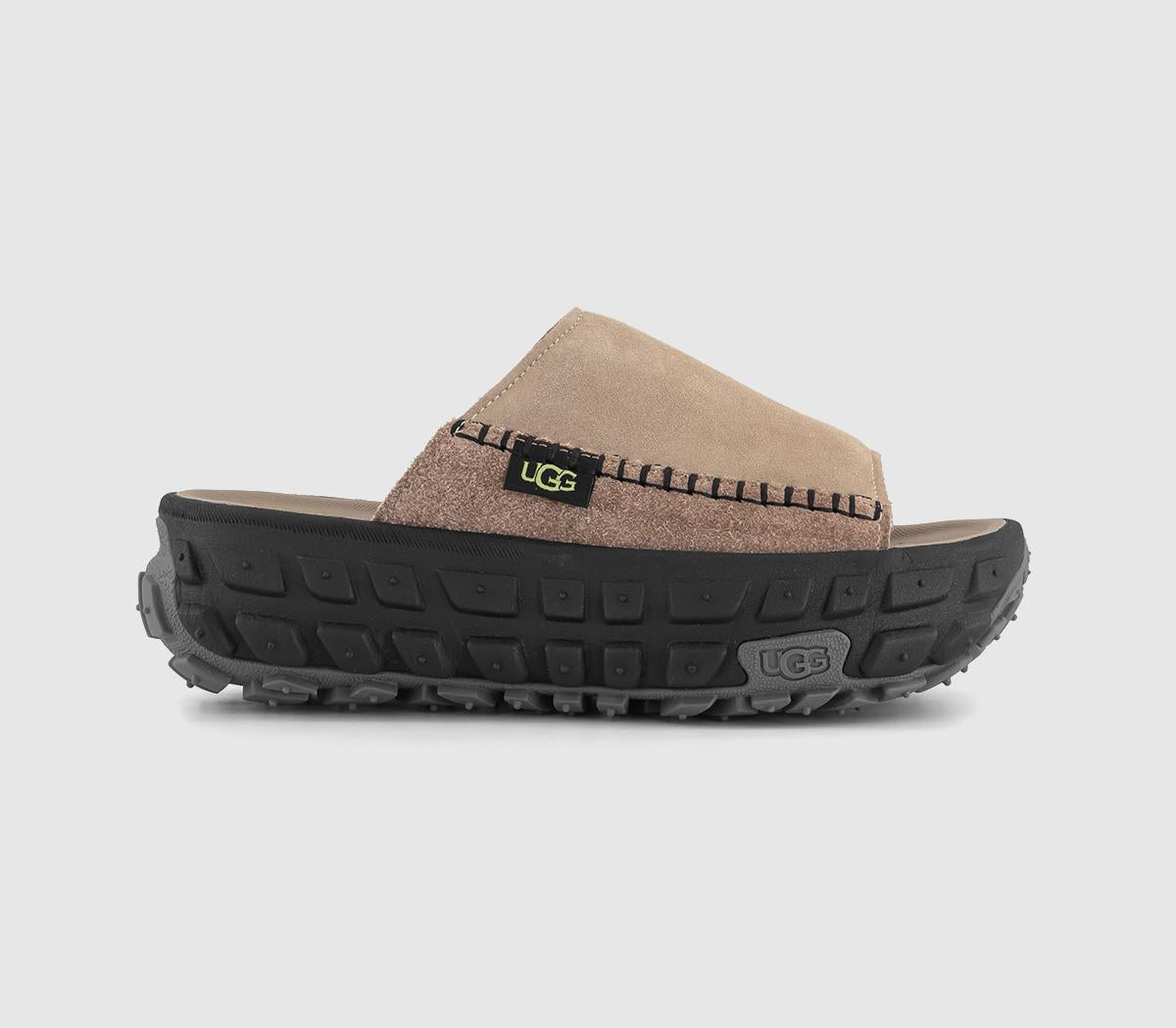 Womens UGG Venture Daze Slides Sand Black