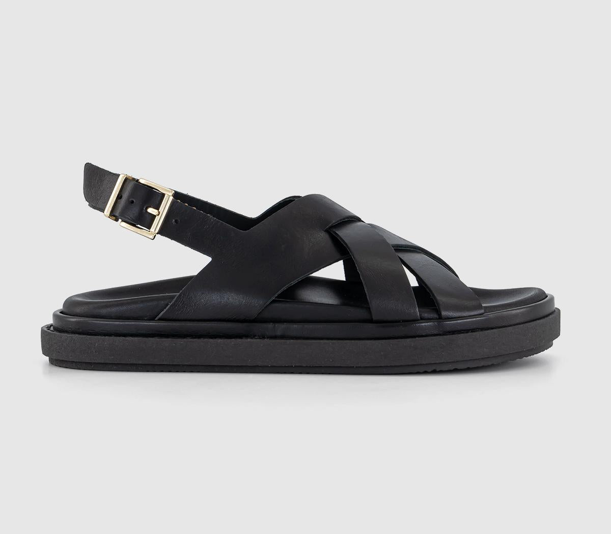 Womens Alohas Trunca Sandals Black